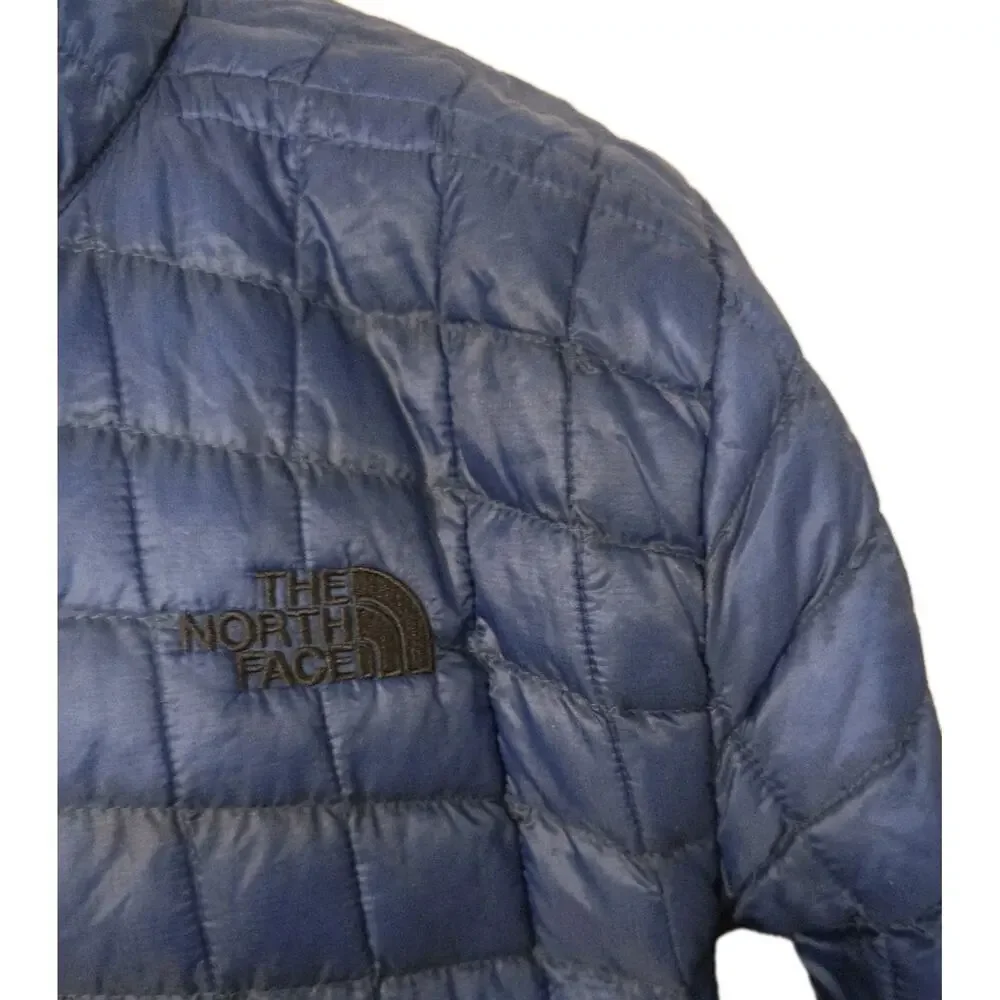 The North Face Momentum Thermoball Puffer Jacket Men's Sz L Blue Performance